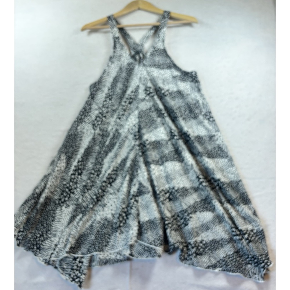 Pacific‎ Beach Swim Cover Up Safari Print Dress Womens Large Black & White